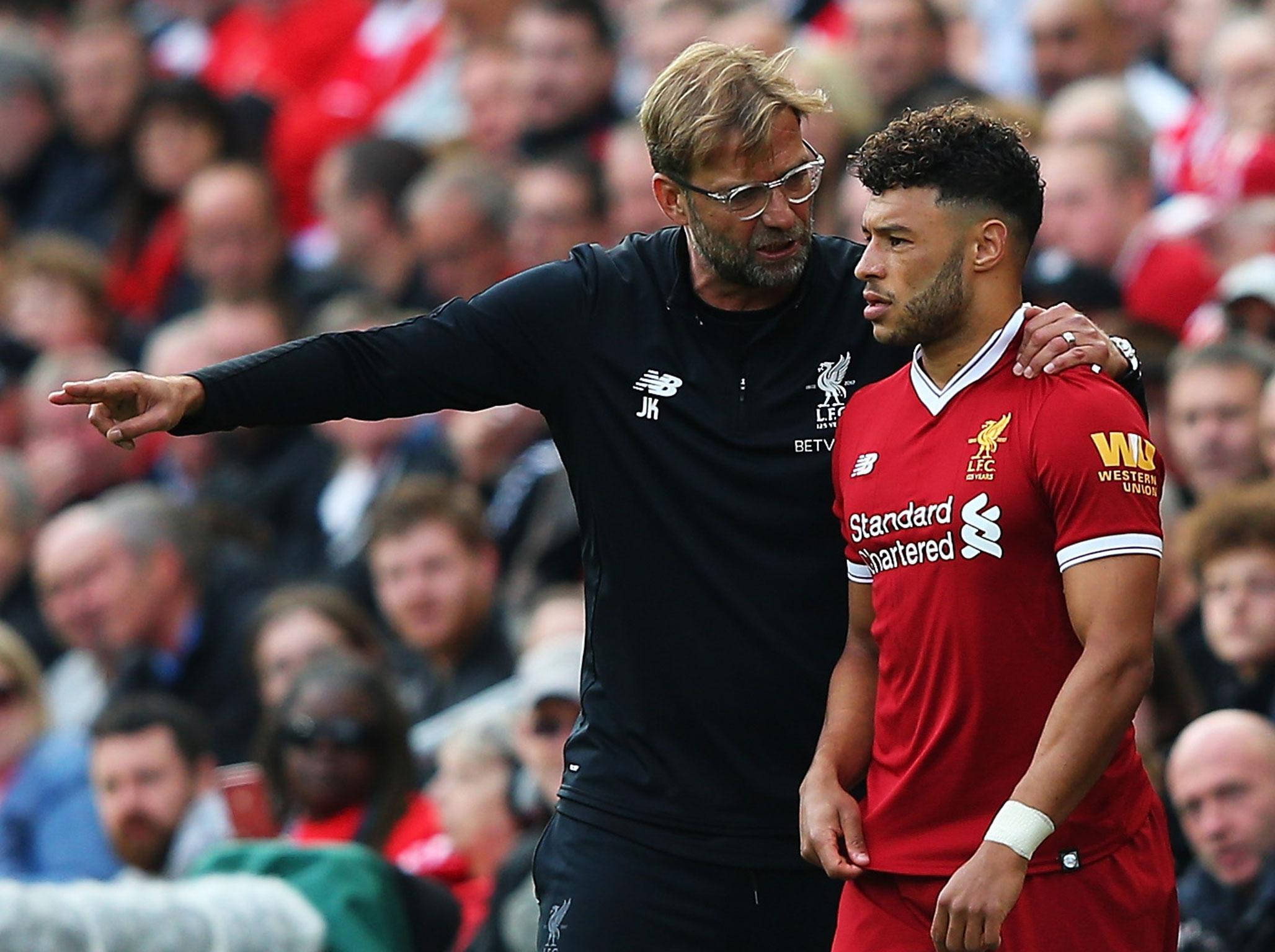 Klopp is introducing Oxlade-Chamberlain into life at Liverpool slowly