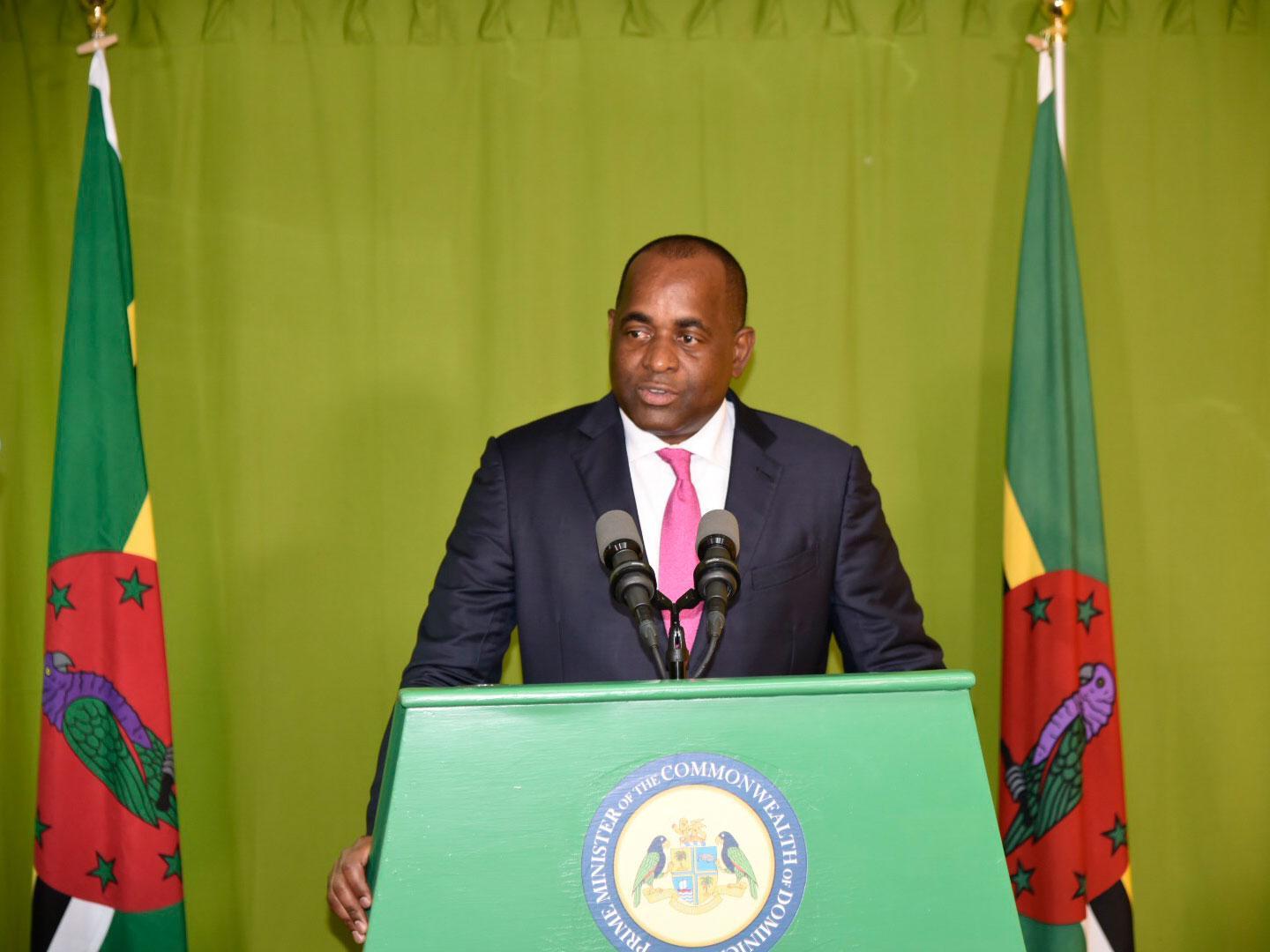 Dominica's Prime Minister, Roosevelt Skerrit, described his experience of the hurricane on Facebook