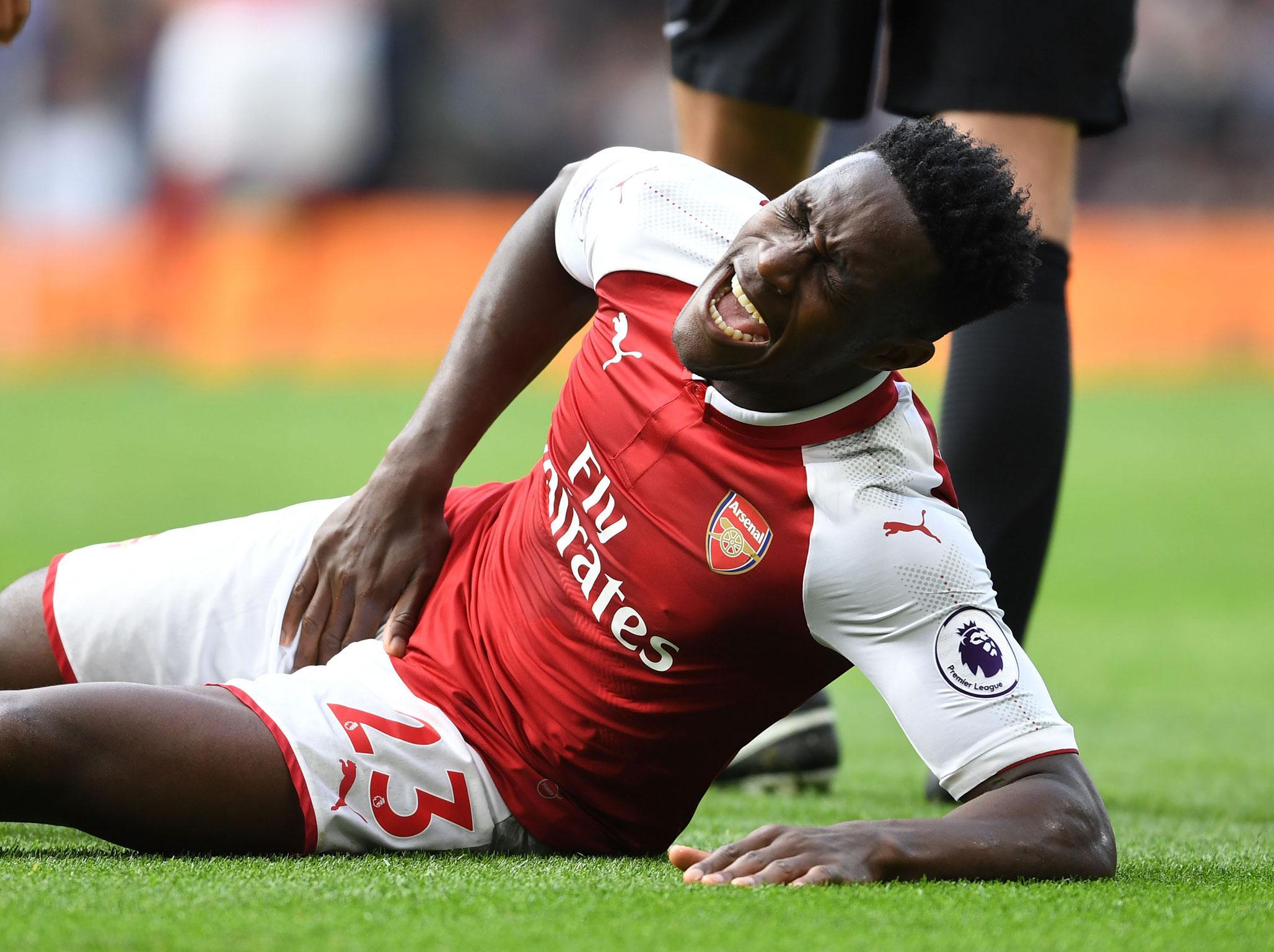 Danny Welbeck will be sidelined for a month with a groin injury