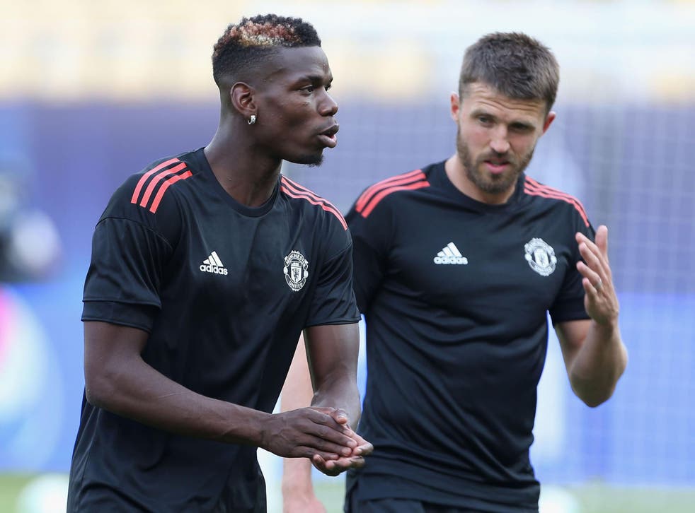 Paul Pogba and Michael Carrick are currently injured along with Marcos Rojo and Zlatan Ibrahimovic