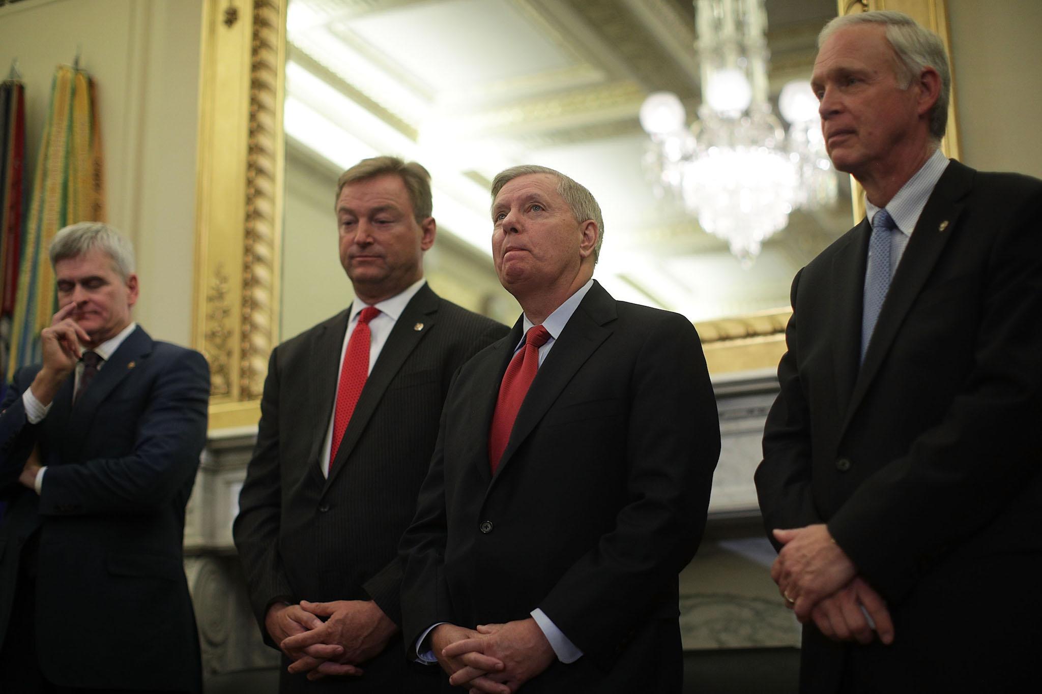 Senators Lindsey Graham, Bill Cassidy, Dean Heller and Ron Johnson unveiled proposed legislation to repeal and replace Obamacare