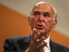 Vince Cable to join anti-Brexit protest outside Tory party conference 