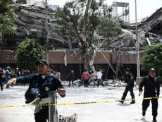 A powerful earthquake has just hit Mexico City