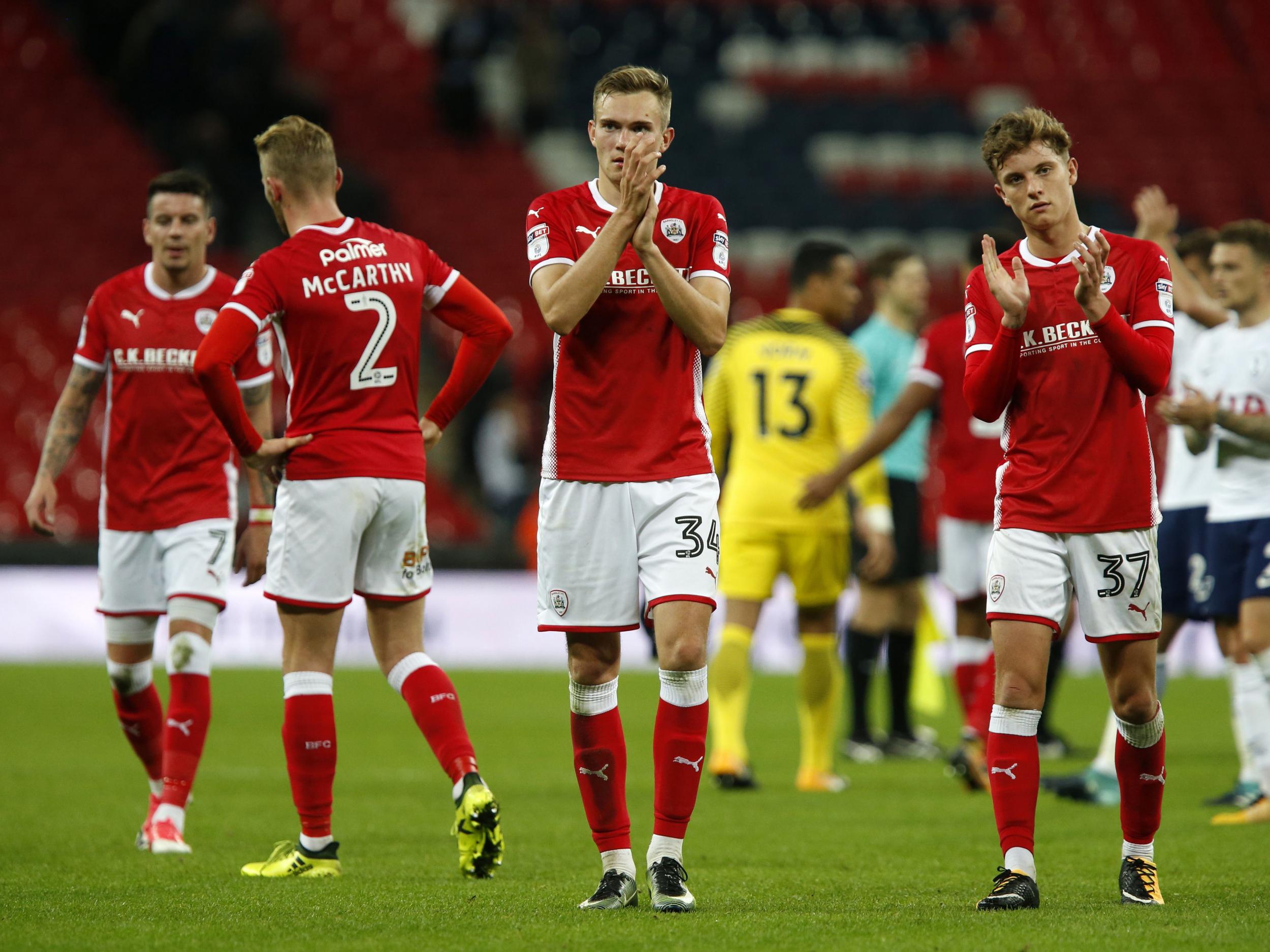 Barnsley put in a spirited display on Tuesday night