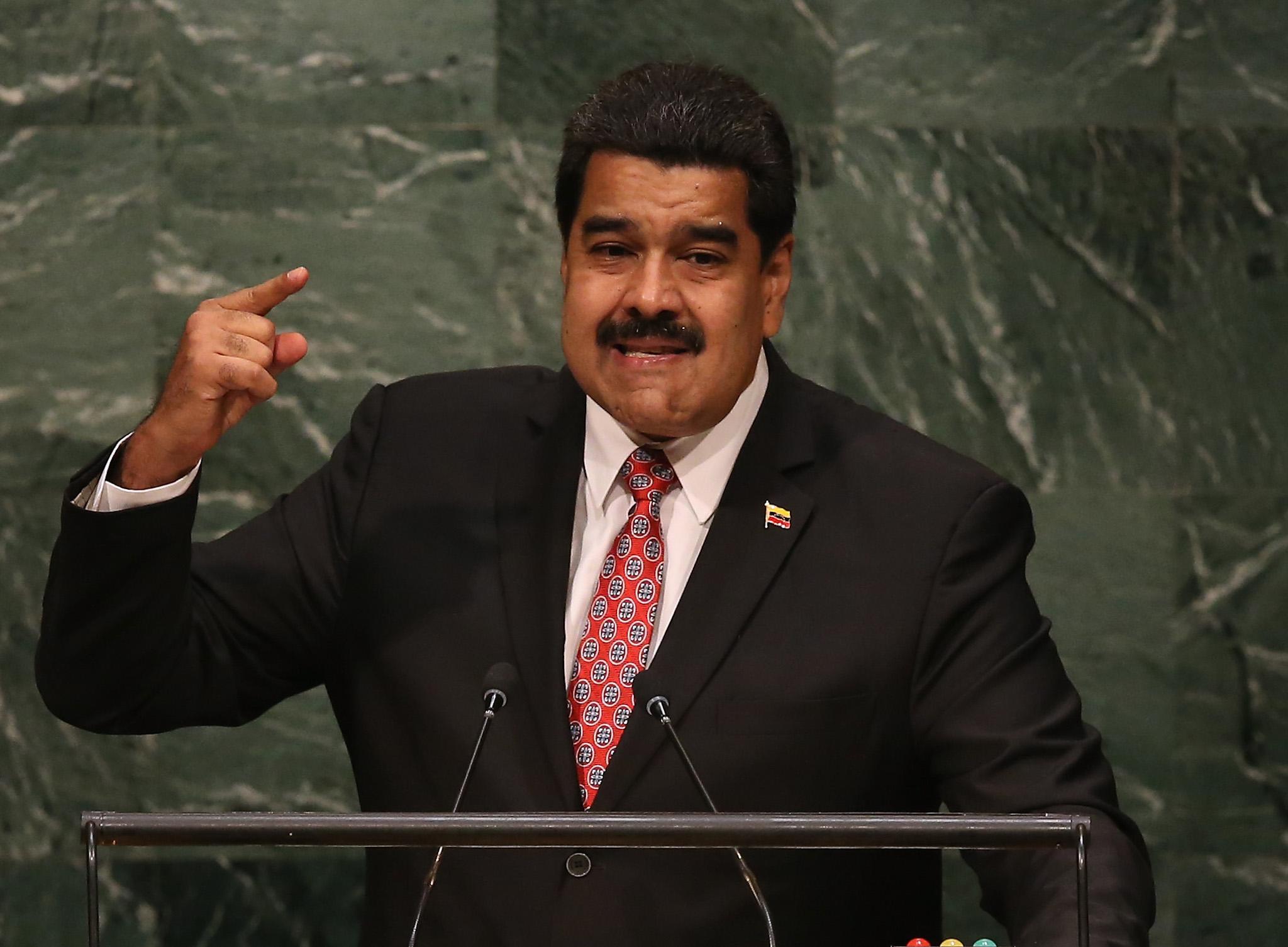 Venezuela amp apos s president says Donald Trump is amp