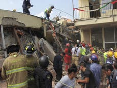 School collapses in Mexico City quake leaving 22 dead