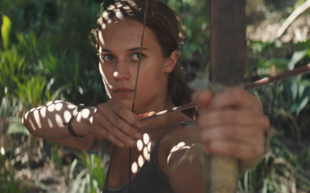 Alicia Vikander in ‘Tomb Raider’