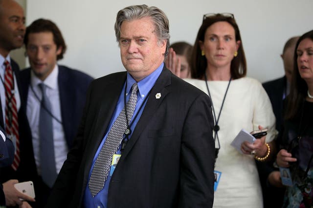 Mr Bannon could direct millions of dollars into races across the country