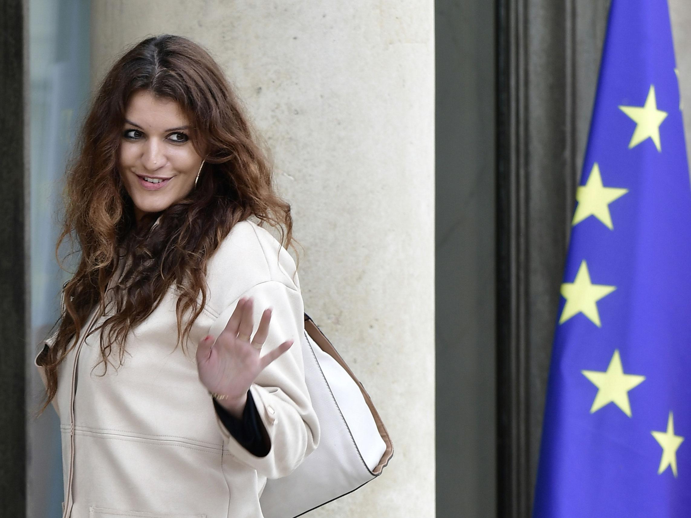Marlene Schiappa, French minister for gender equality, is the heading the campaign against sexual harassment on the country's streets