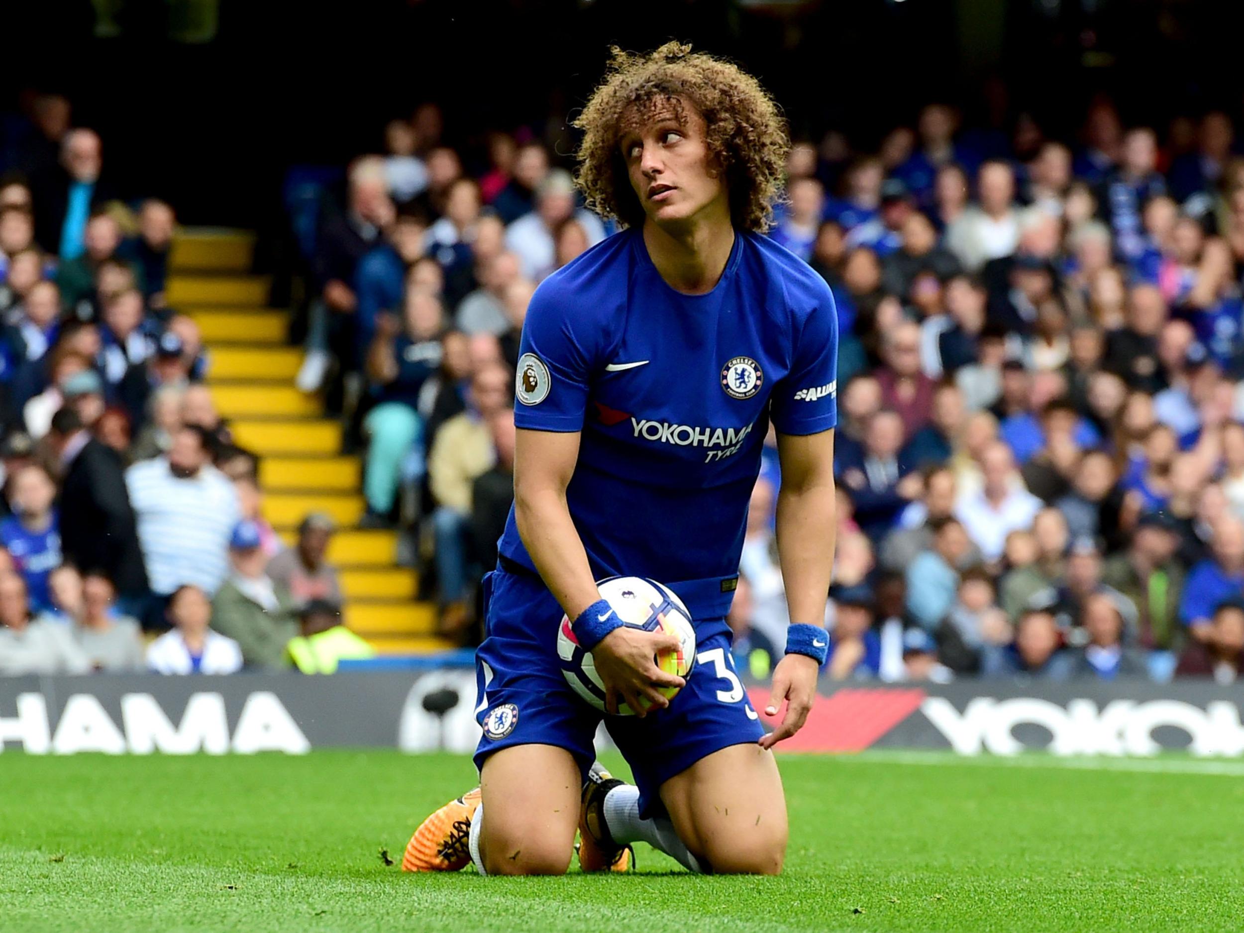 Luiz is suspended for the crunch match (Chelsea FC via Getty)