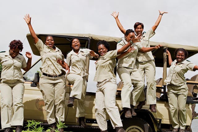 The power rangers: the Chobe game lodge has the only all-female guide team in Africa