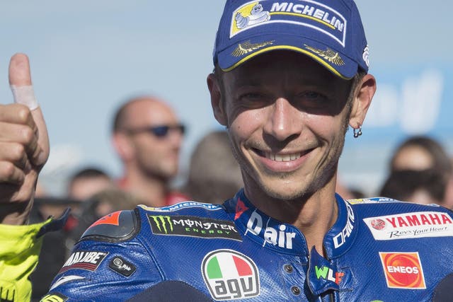 Valentino Rossi will attempt to race at the Grand Prix of Aragon this weekend despite breaking his leg