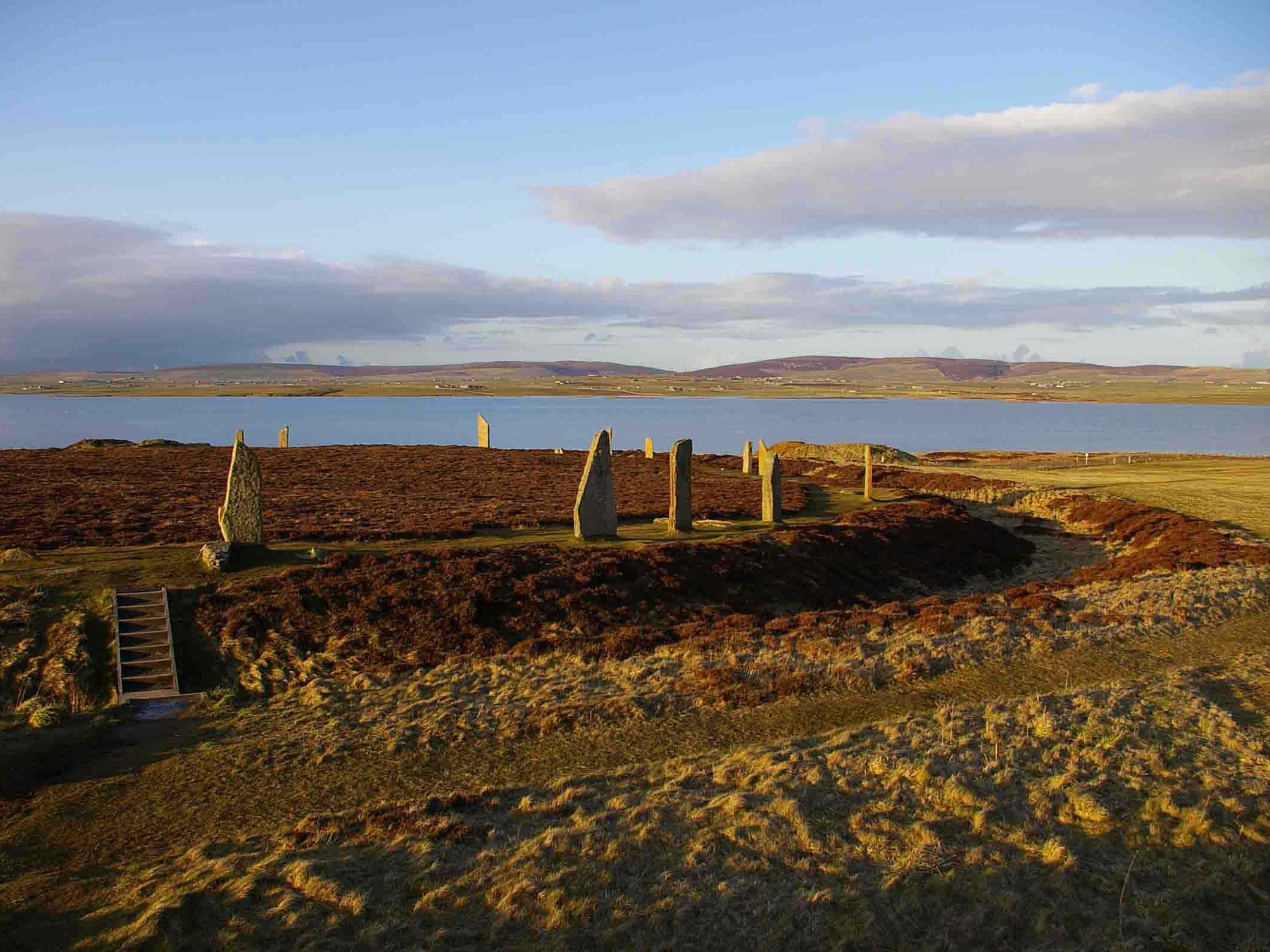 The Ring of Brodgar originally had 60 stones, but now has 27