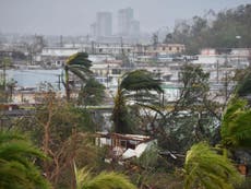 Hurricane Maria knocks out power to entire island of Puerto Rico