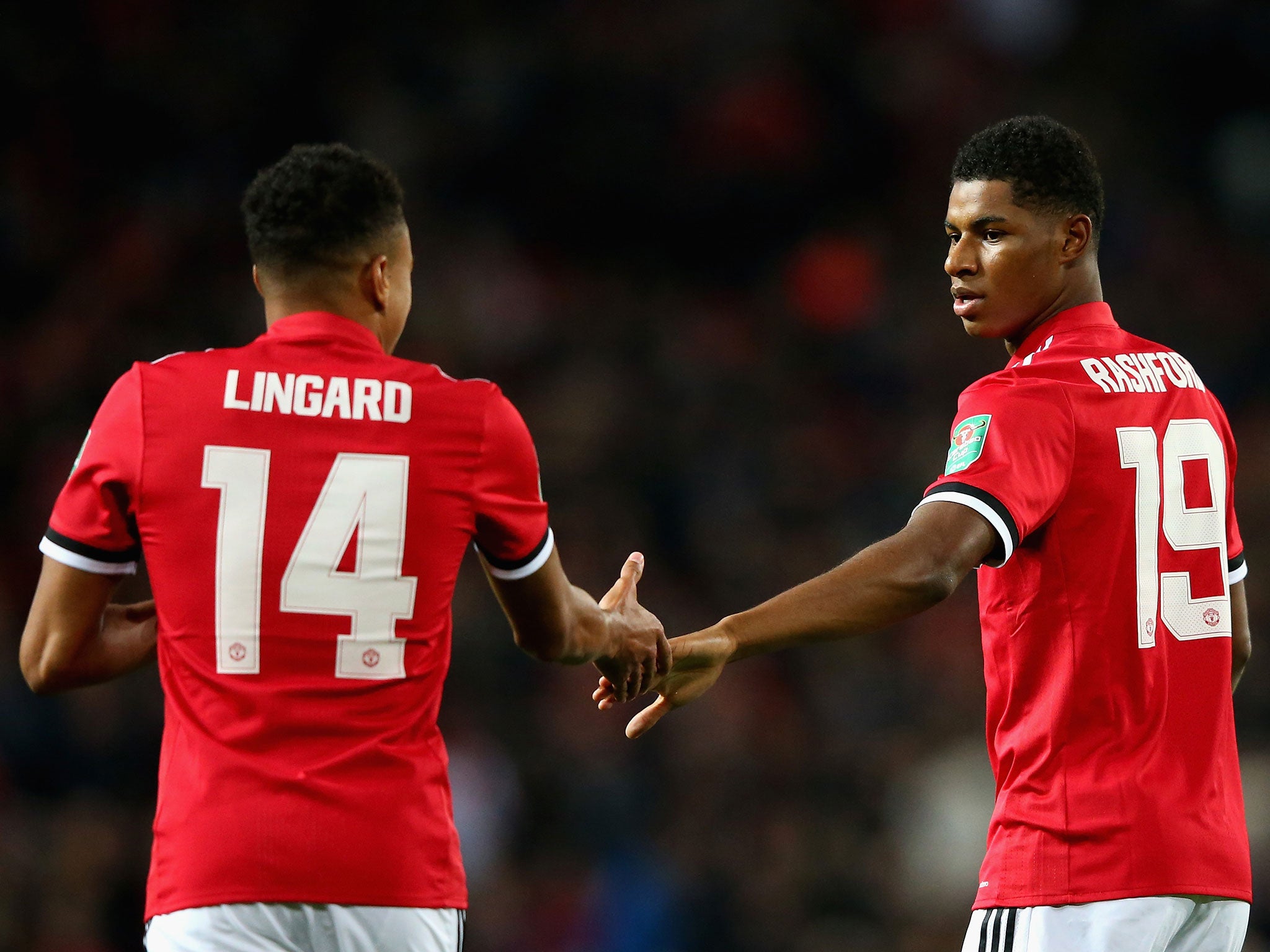 Marcus Rashford has been backed to become Manchester United's first choice No 9