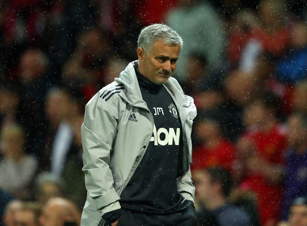 Jose Mourinho watched as his men secured an easy win against Burton