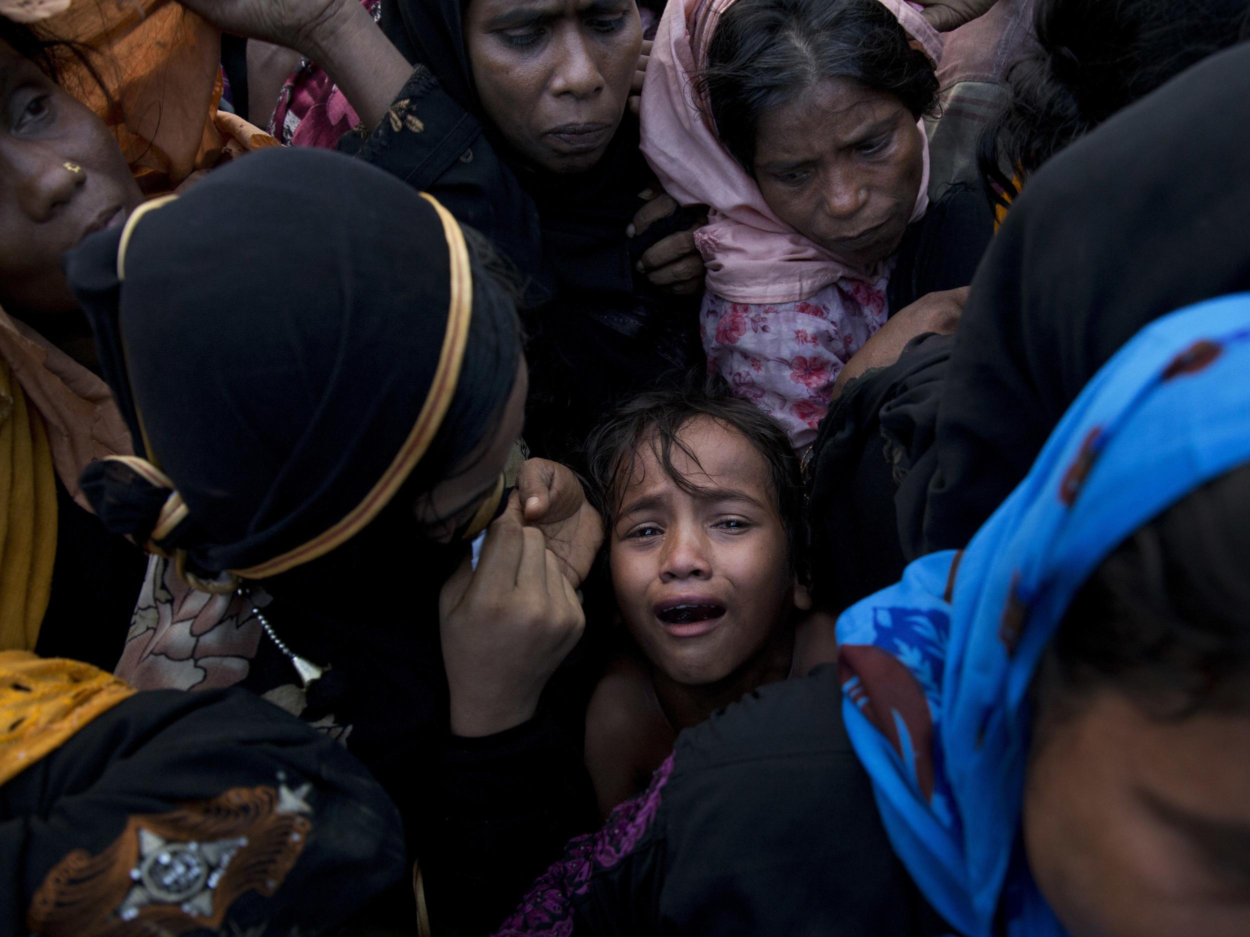 Around 429,000 Rohingya Muslims have fled Burma since 25 August