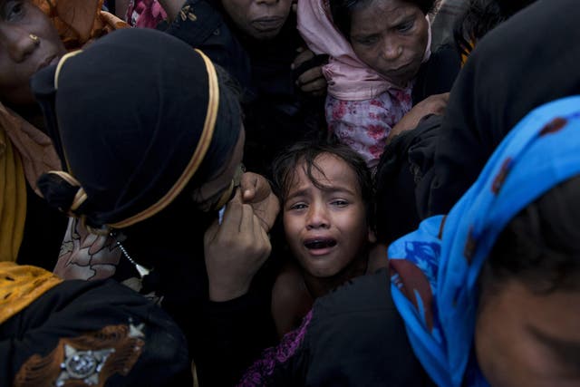 Around 429,000 Rohingya Muslims have fled Burma since 25 August
