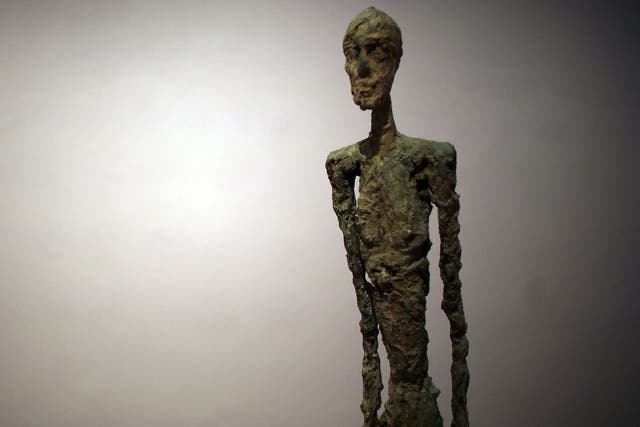 The sculptor’s battered, elongated figures, such as the ‘Striding Man’ can still speak to an audience in the 21st century