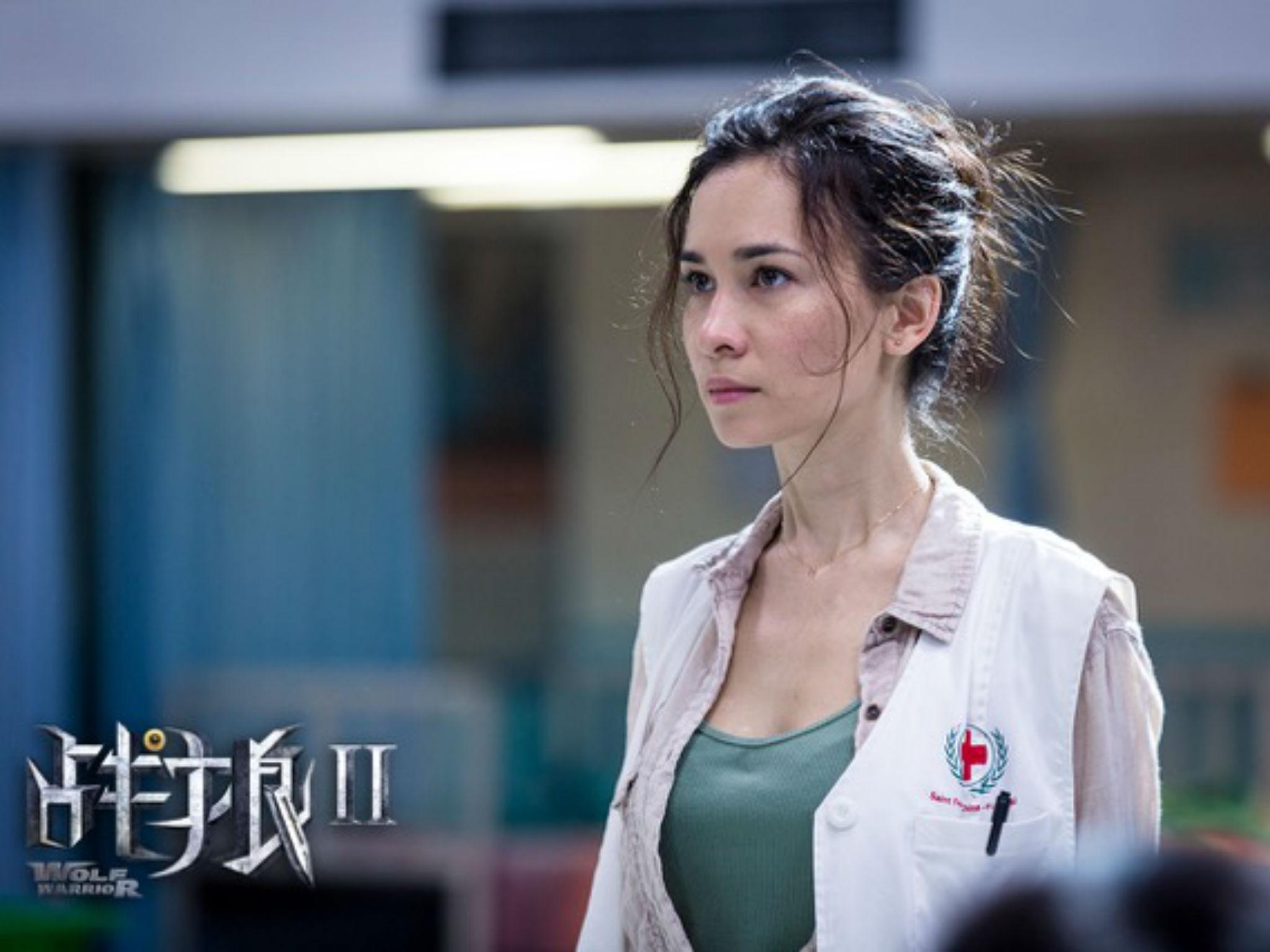 Wolf Warrior 2 s Celina Jade I don t think it was in anybody s