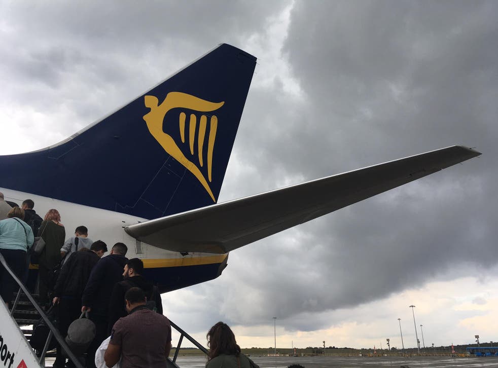 Feeling lucky? A Ryanair Boeing 737 at Stansted airport