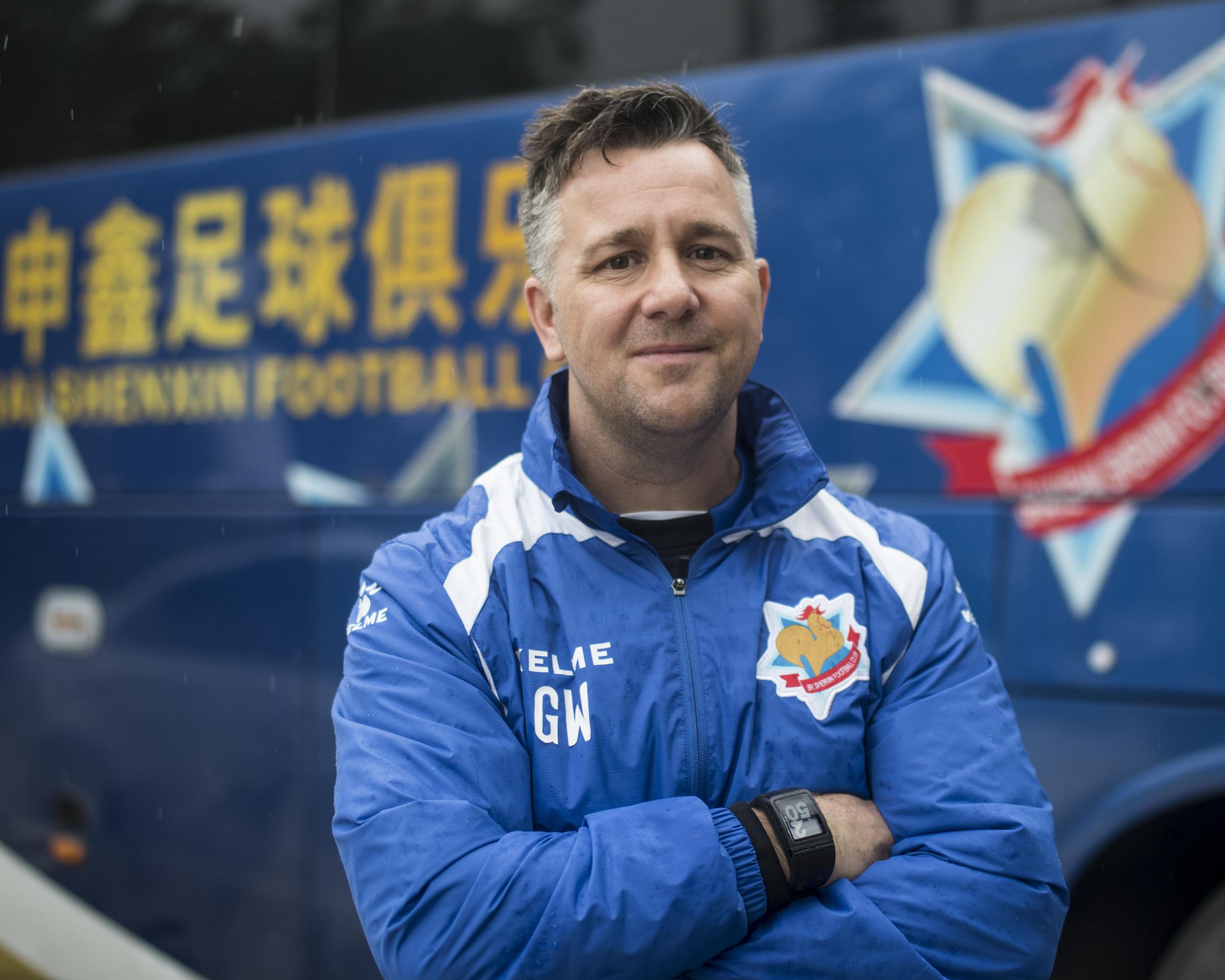 Gary White is now manager in China with Shaghai Shenxin