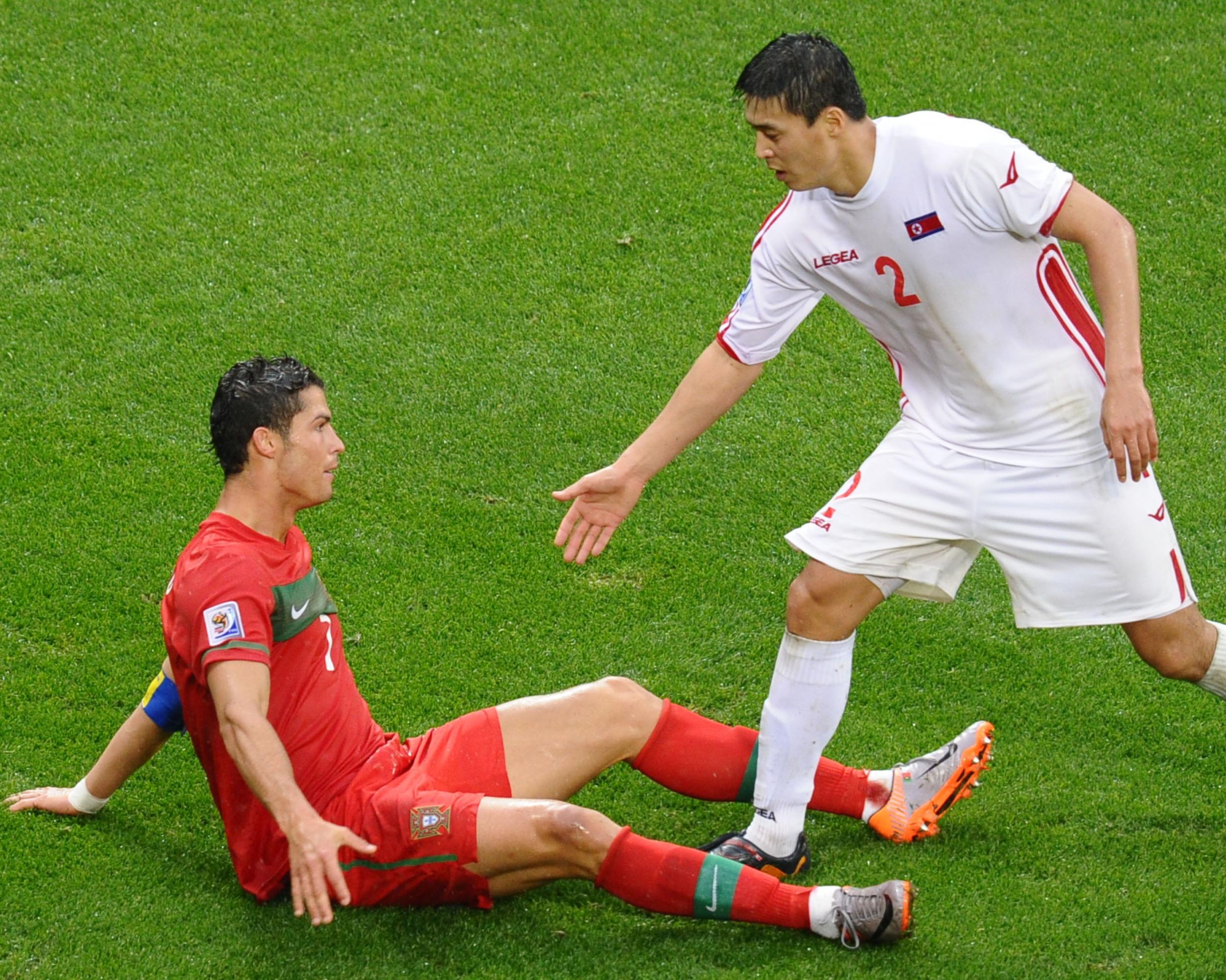 North Korea's men's football team competed in the 2010 World Cup in South Africa