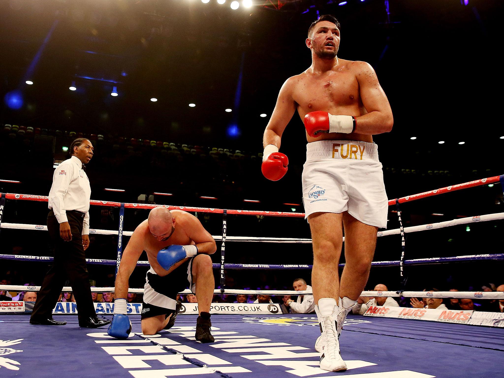 Hughie Fury almost turned his back on boxing as a 21-year-old due to his skin condition