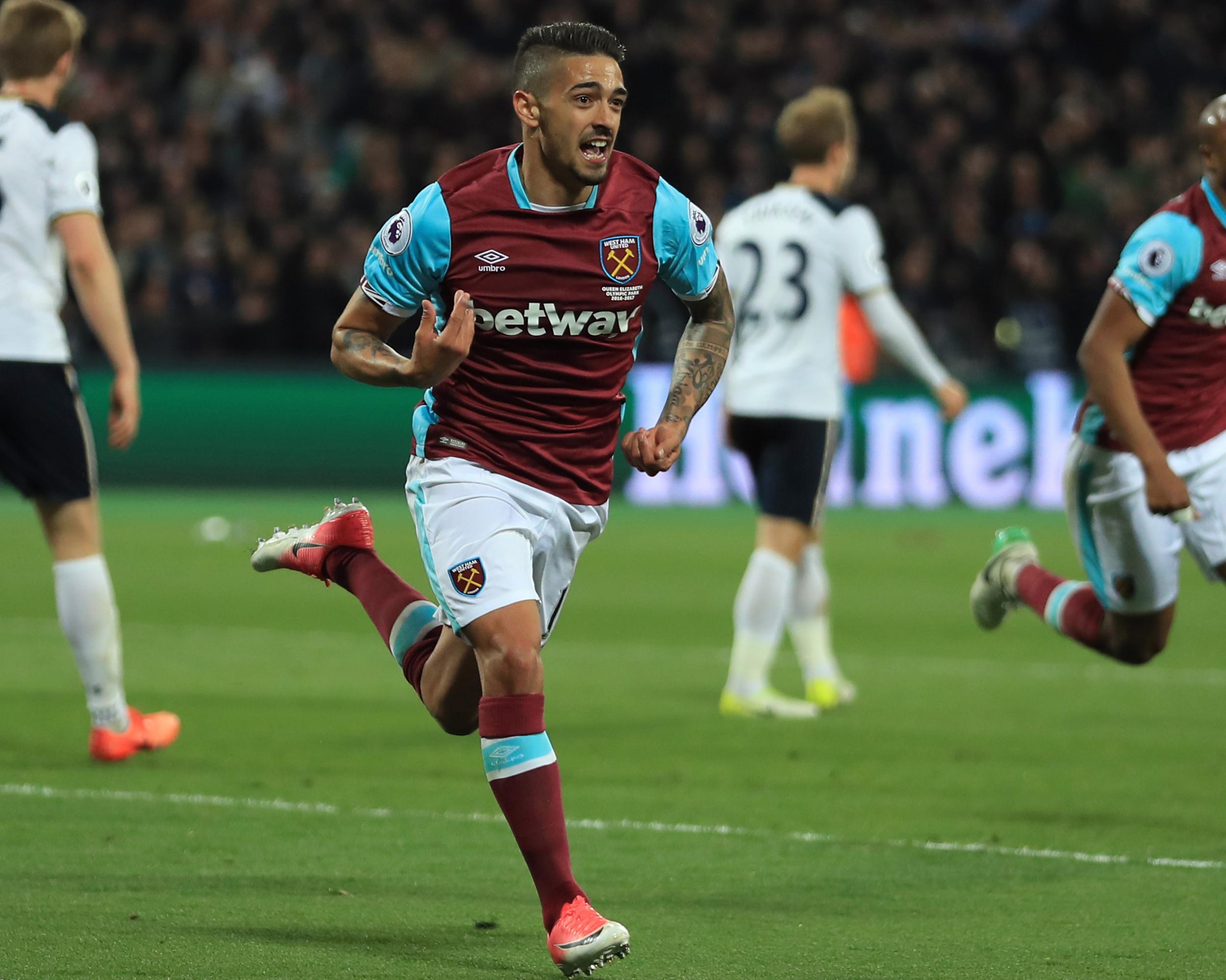 Lanzini was the hero at the London Stadium to end Spurs' title bid last season