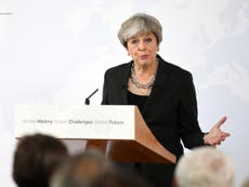 Theresa May calls for post-Brexit single market access