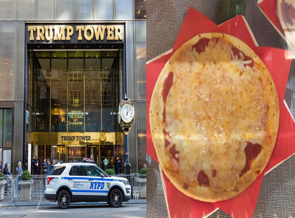 The pizza served in Trump Tower is going viral for all the wrong ...