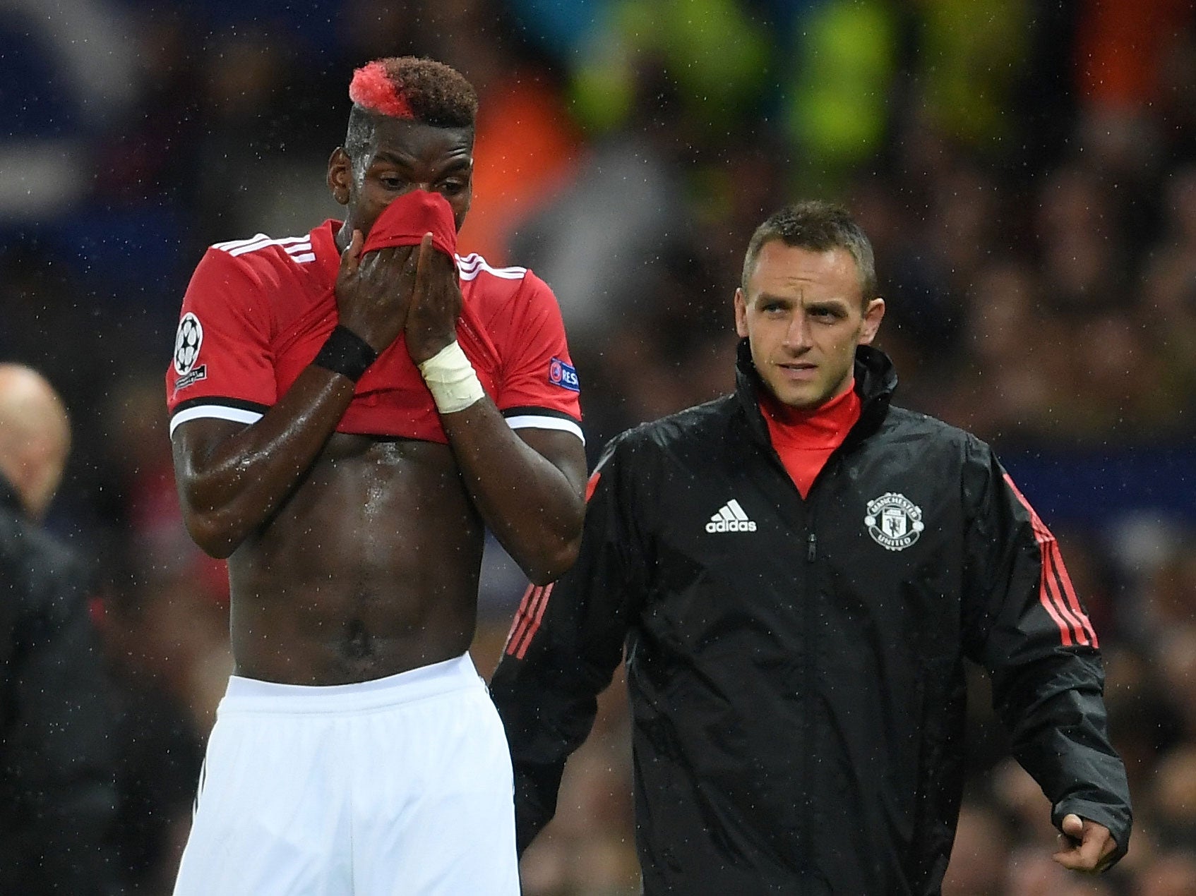 A date is yet to be set for Paul Pogba's return from a hamstring injury