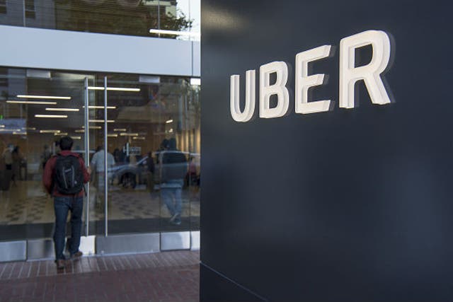 The Uber headquarters in San Francisco