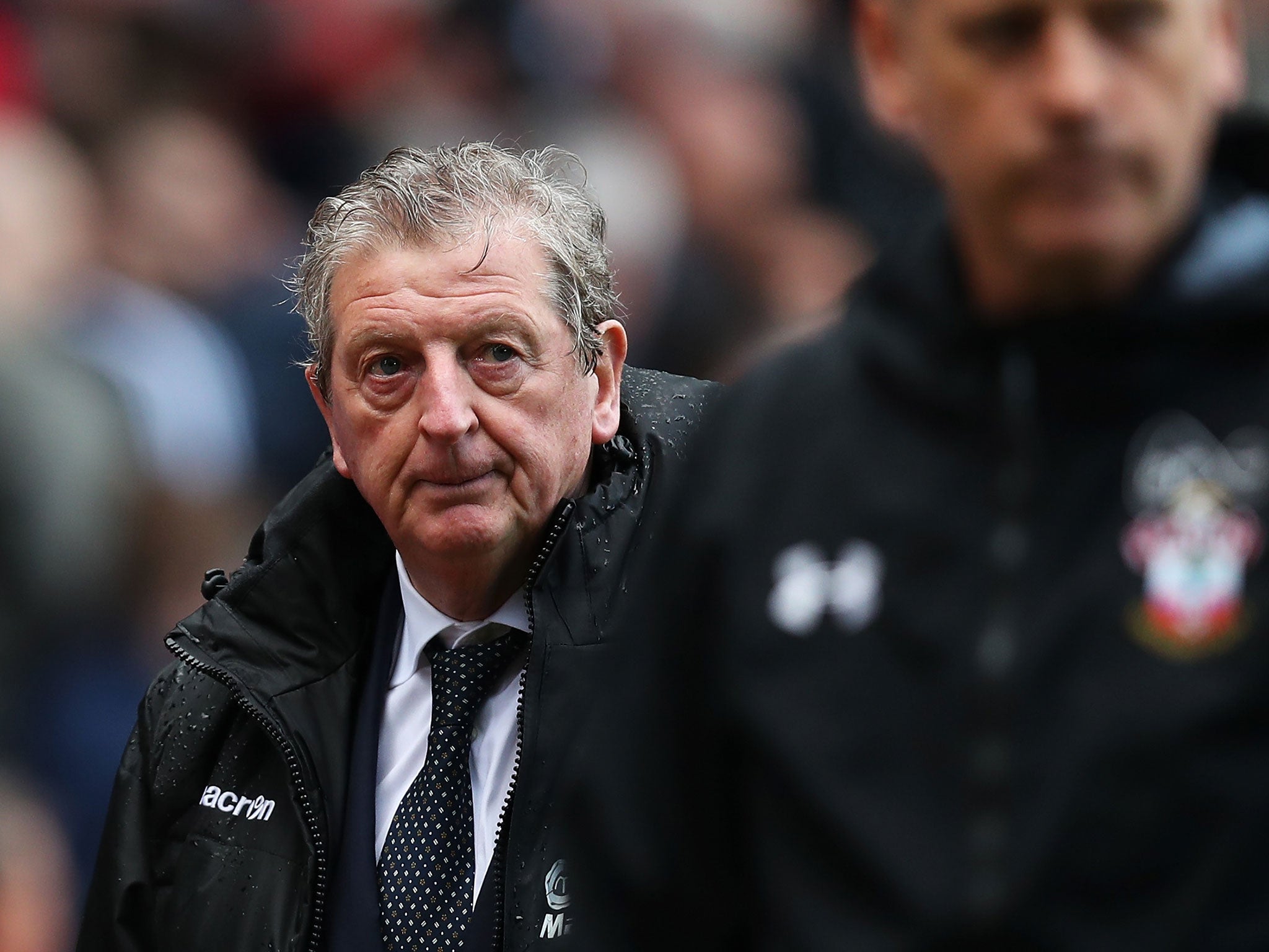 Roy Hodgson was subject to a defeat in his first game in charge at Palace