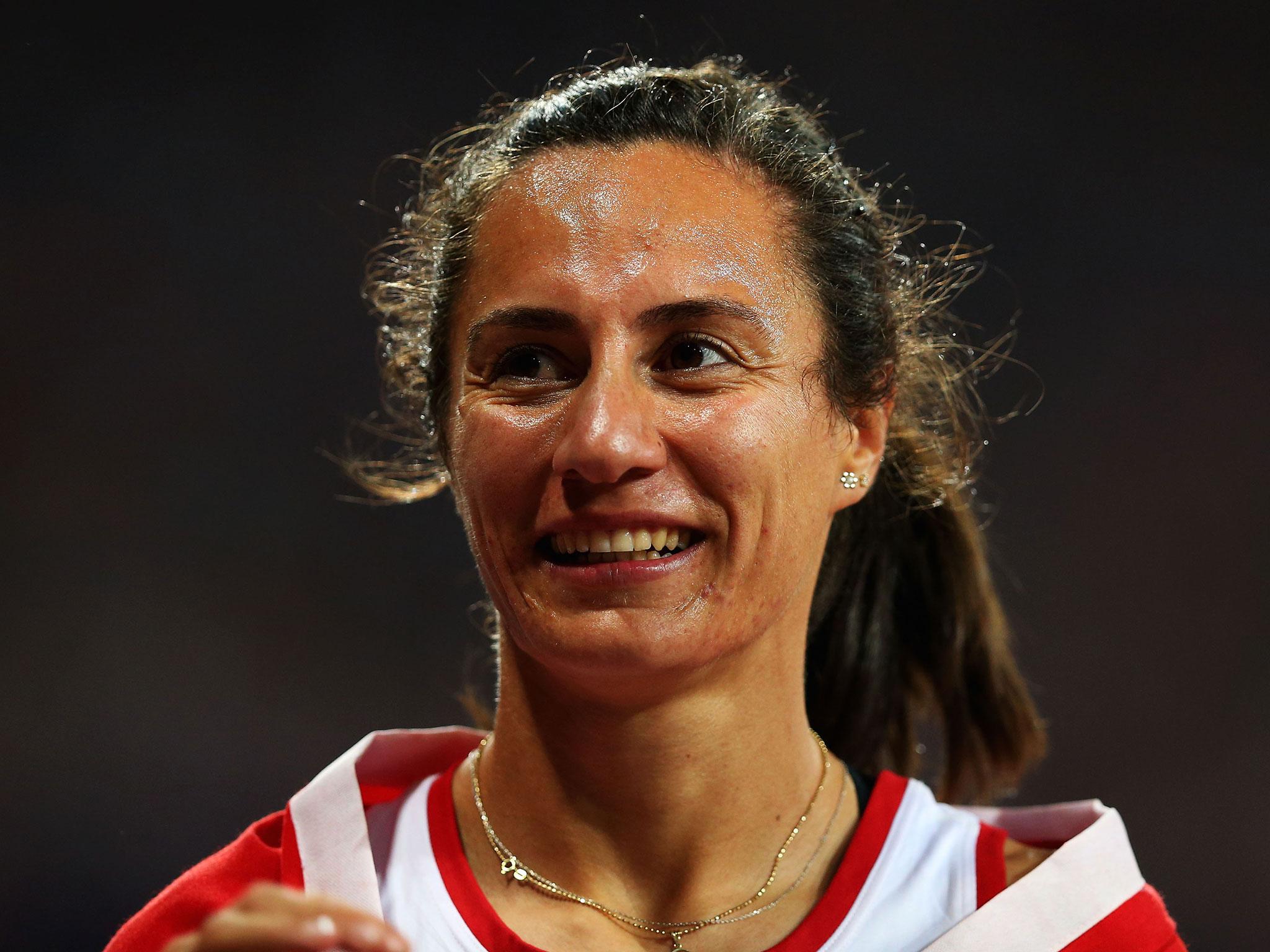 The 32-year-old was stripped of both her Olympic and European 1500m titles in 2015