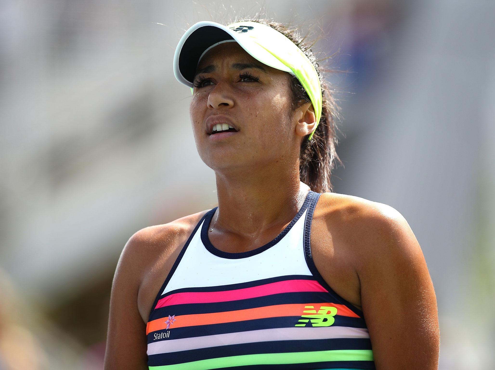 Heather Watson fell short of the main draw in China