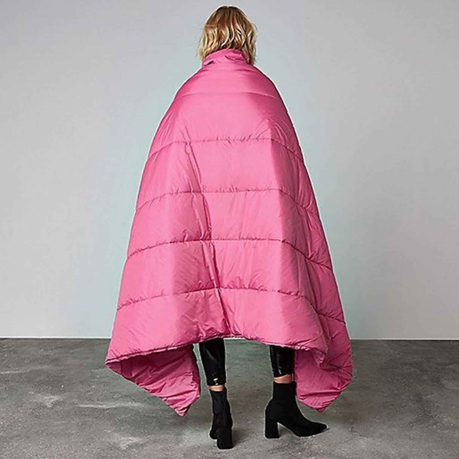 The coat is part of a collection by Ashish for River Island (River Island/Ashish )