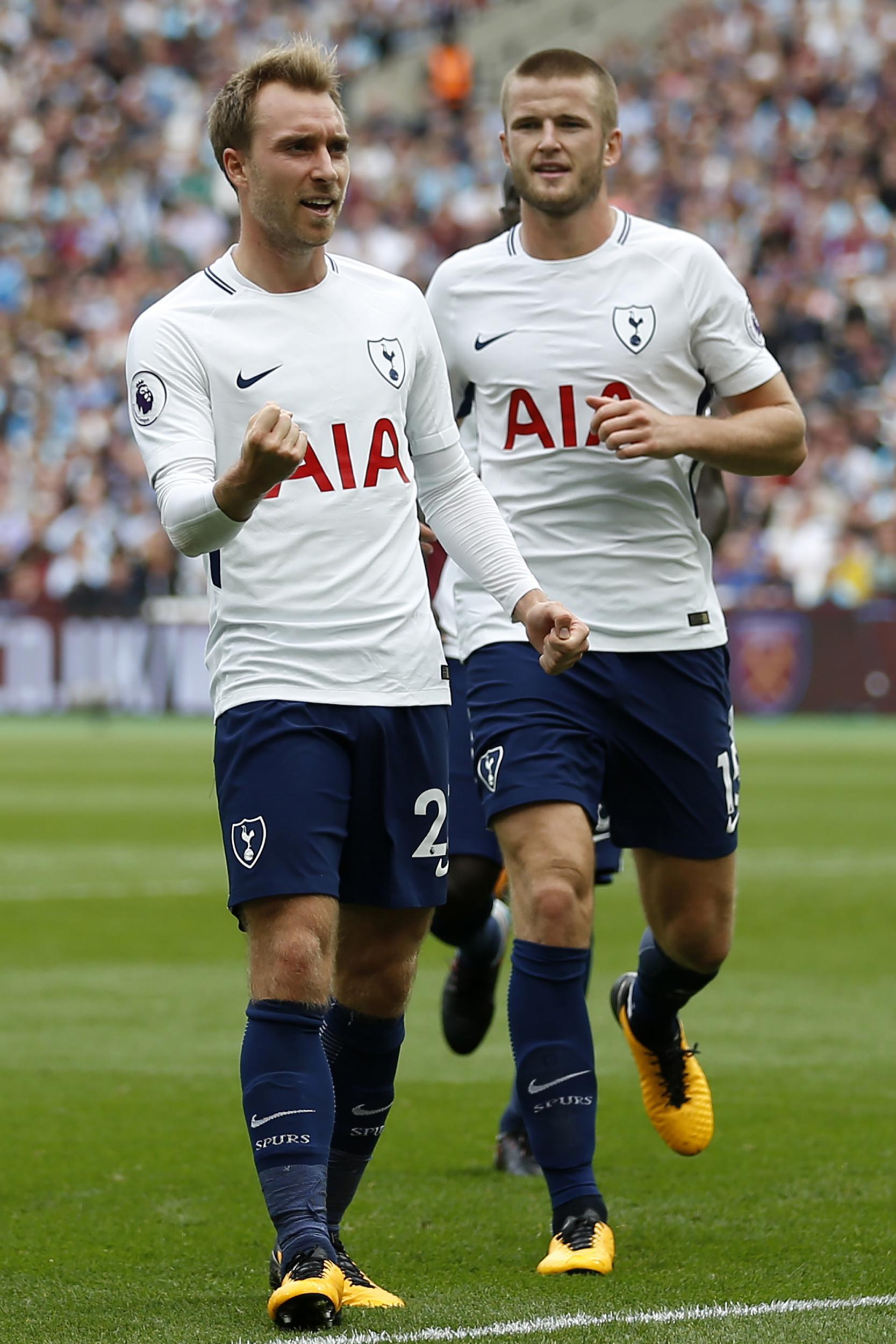 Eriksen scored Tottenham's third goal