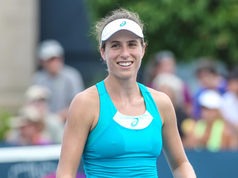 Johanna Konta relaxed and ready for the remaining weeks of the season ...