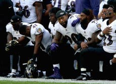 Dozens of NFL players protest Donald Trump’s comments