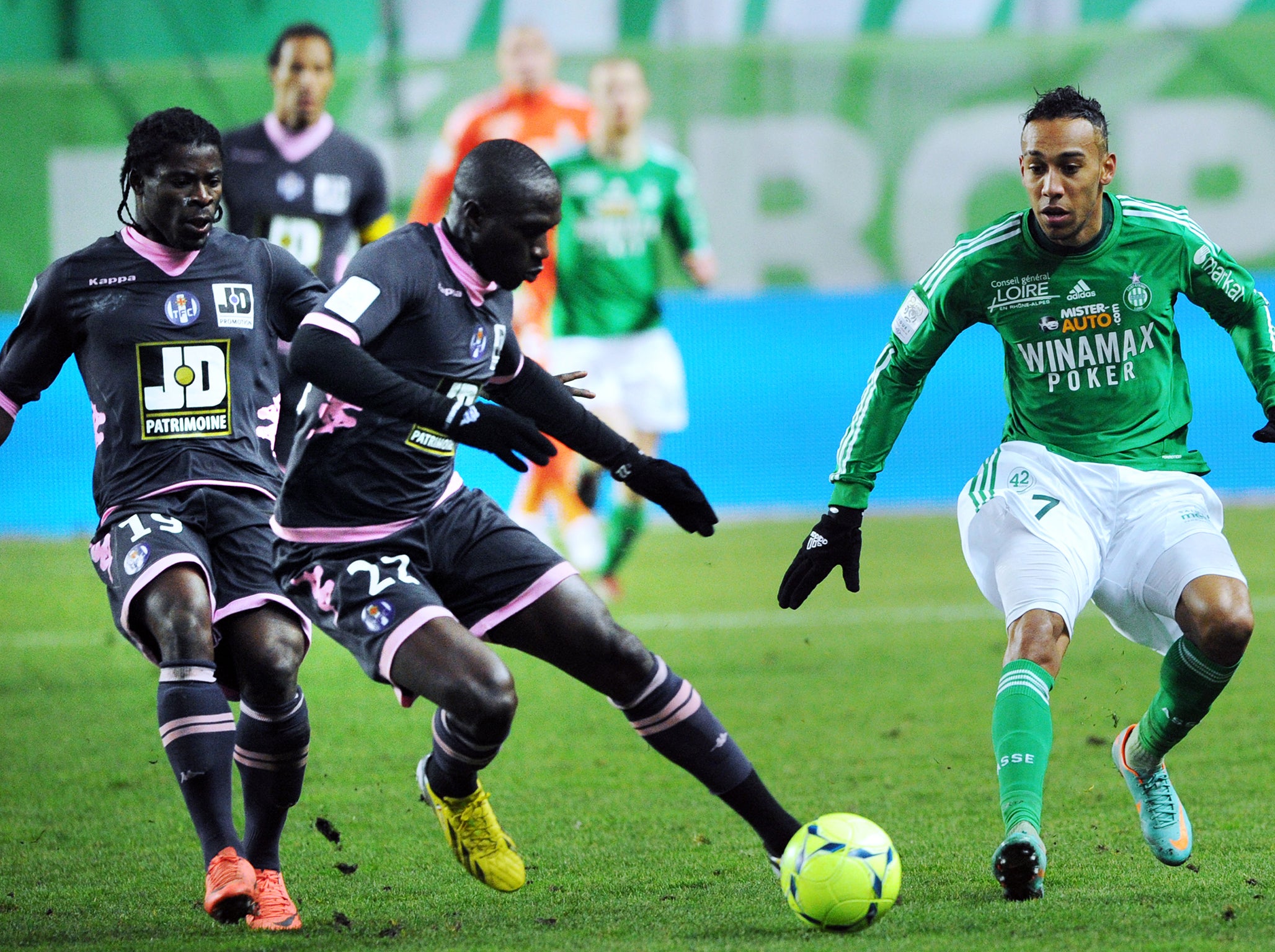 Aurier (L) and Sissoko (M) previously played together at Toulouse