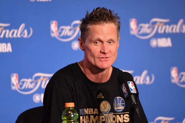 Golden State Warriors coach Steve Kerr criticised Donald Trump's outburst against protesting NFL players