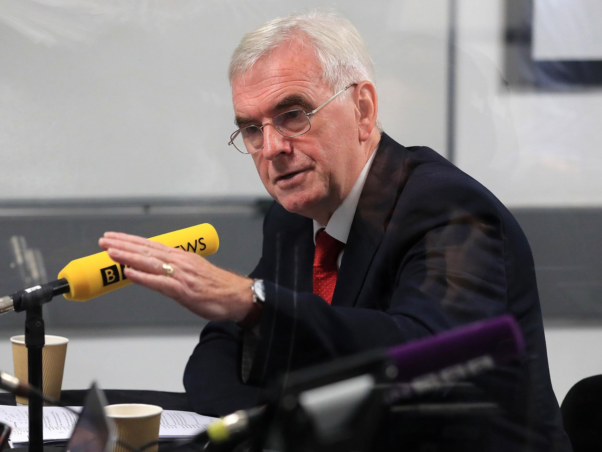 John McDonnell has proposed limiting credit card repayments to twice what someone has borrowed
