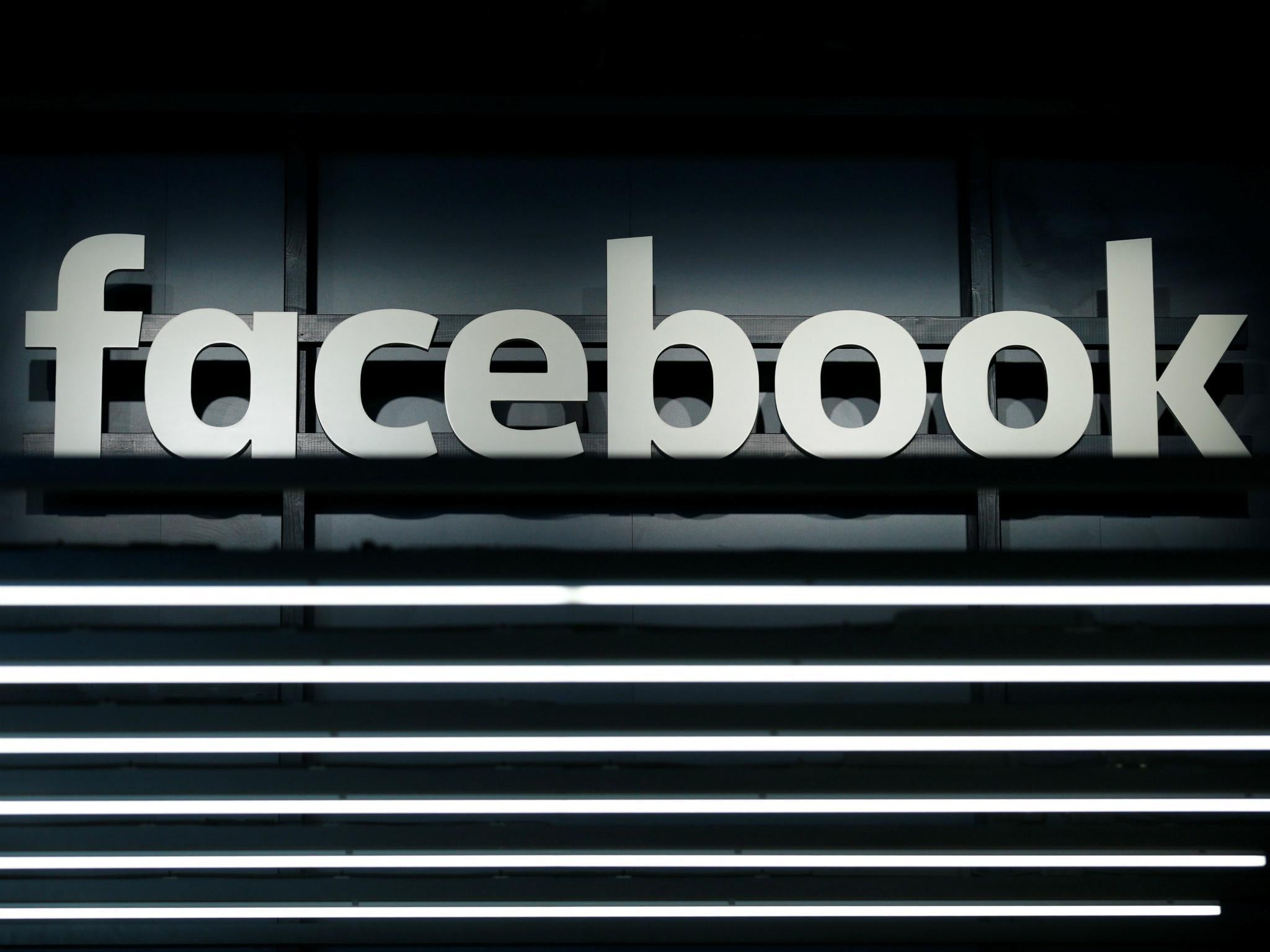 A Facebook logo is pictured at the Frankfurt Motor Show (IAA) in Frankfurt, Germany September 16, 2017