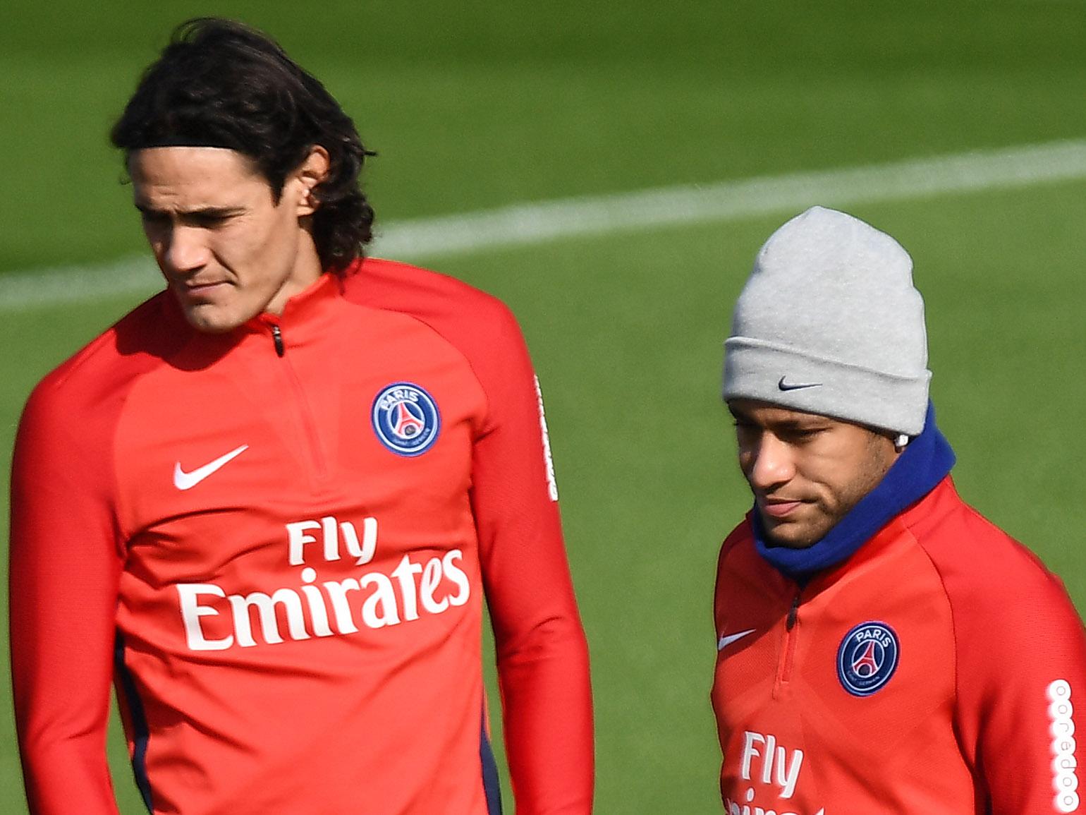 There are reports of a huge rift in the PSG dressing room