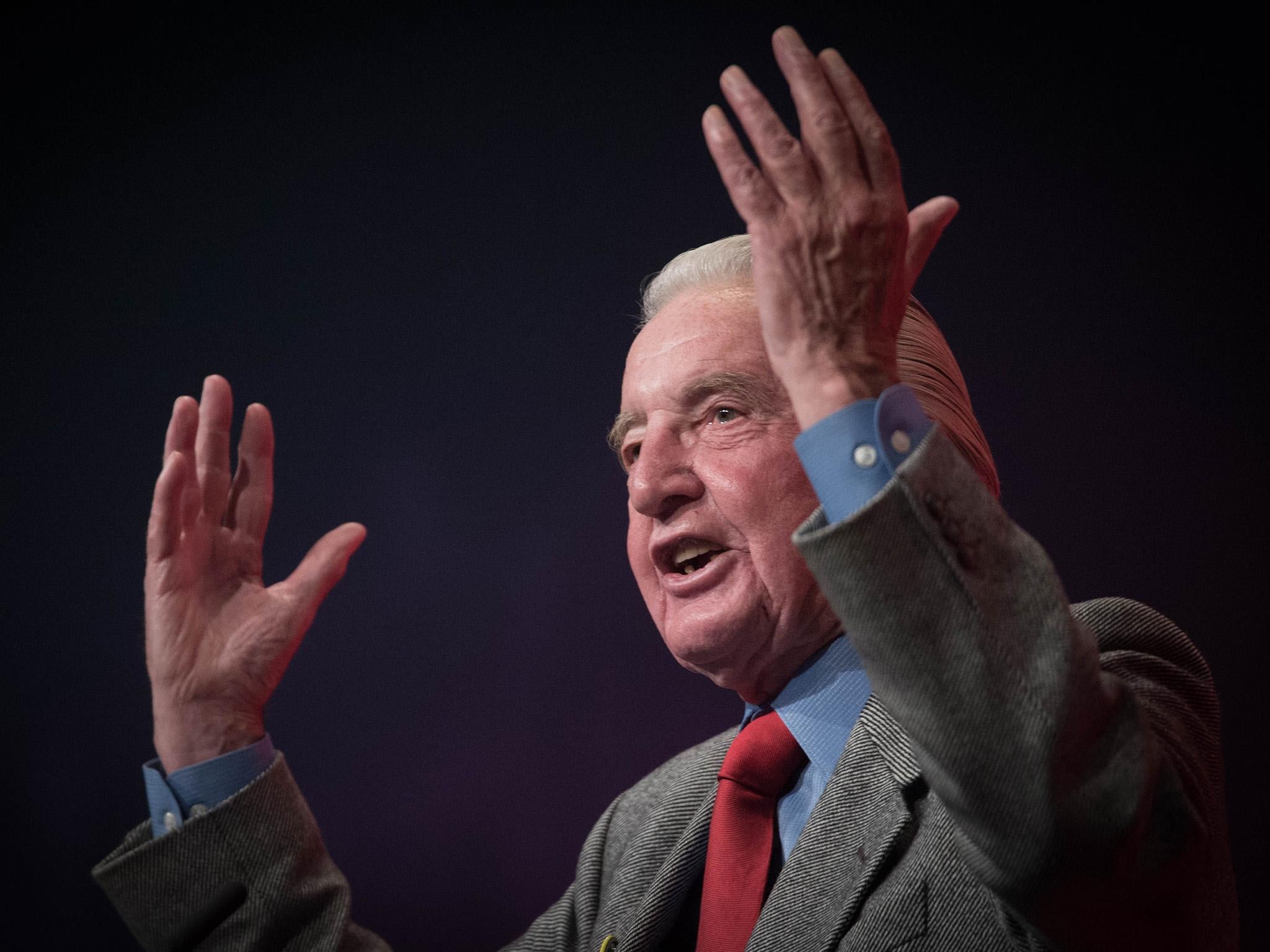 Dennis Skinner hailed a 'tremendous' year for Labour and credited Jeremy Corbyn's leadership