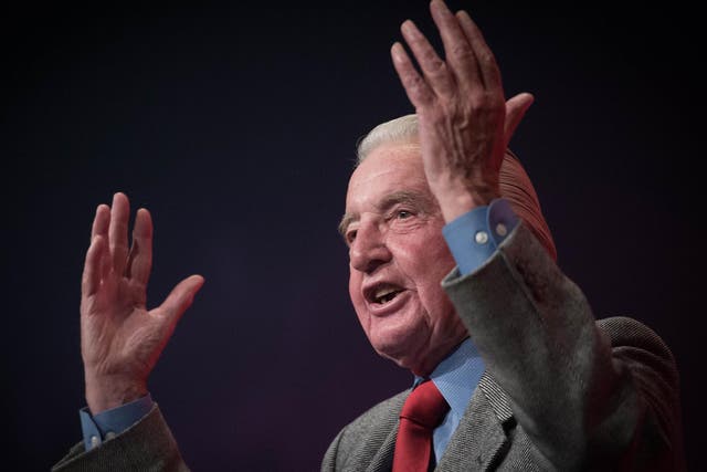 Dennis Skinner hailed a 'tremendous' year for Labour and credited Jeremy Corbyn's leadership