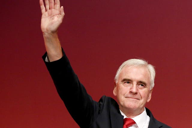 John McDonnell outlined Labour's economic policies at their party conference