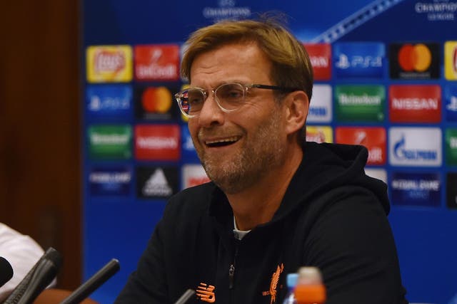 Jurgen Klopp was unimpressed with the line of questioning
