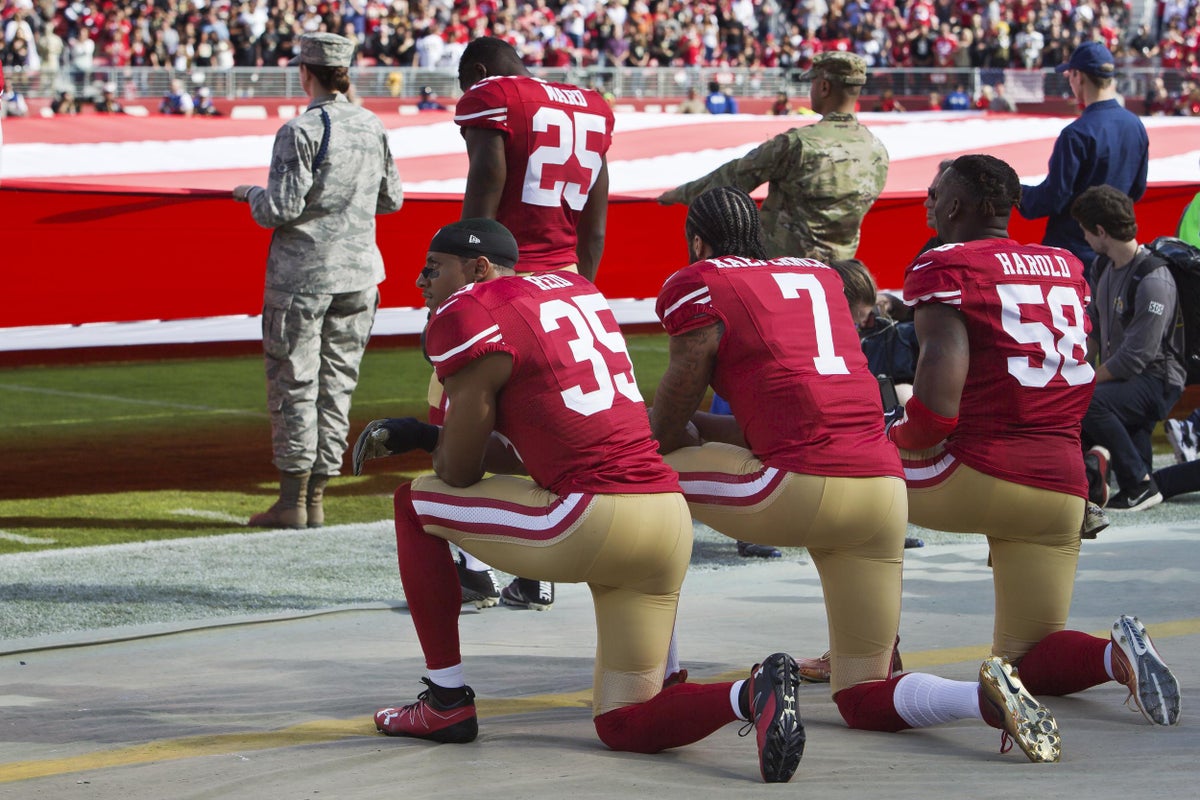 Taking A Knee Why Are Nfl Players Protesting And When Did They Start To Kneel The Independent The Independent